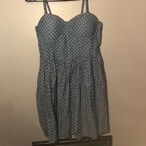 Retro polka dot dress